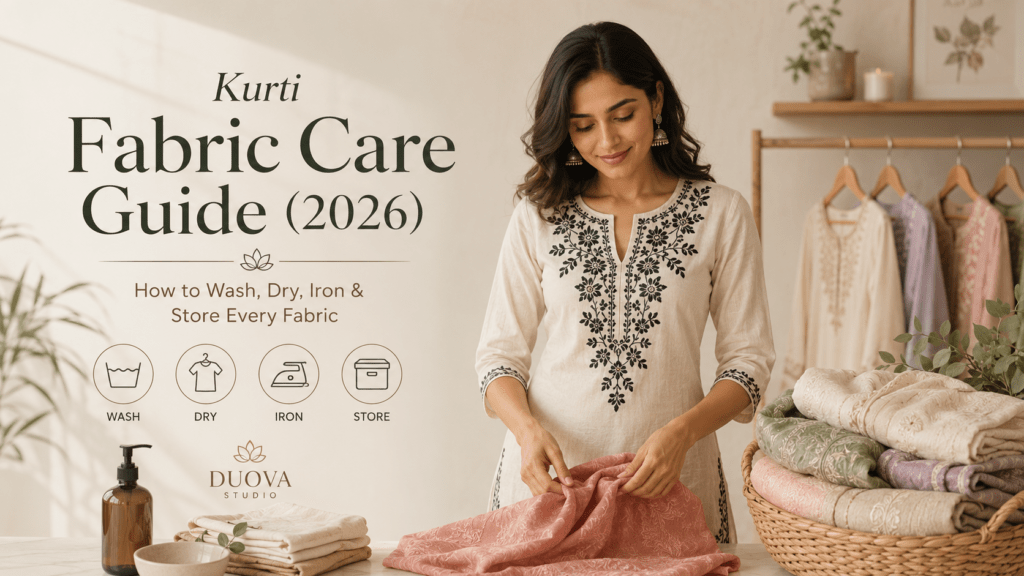 Kurti Fabric Care
