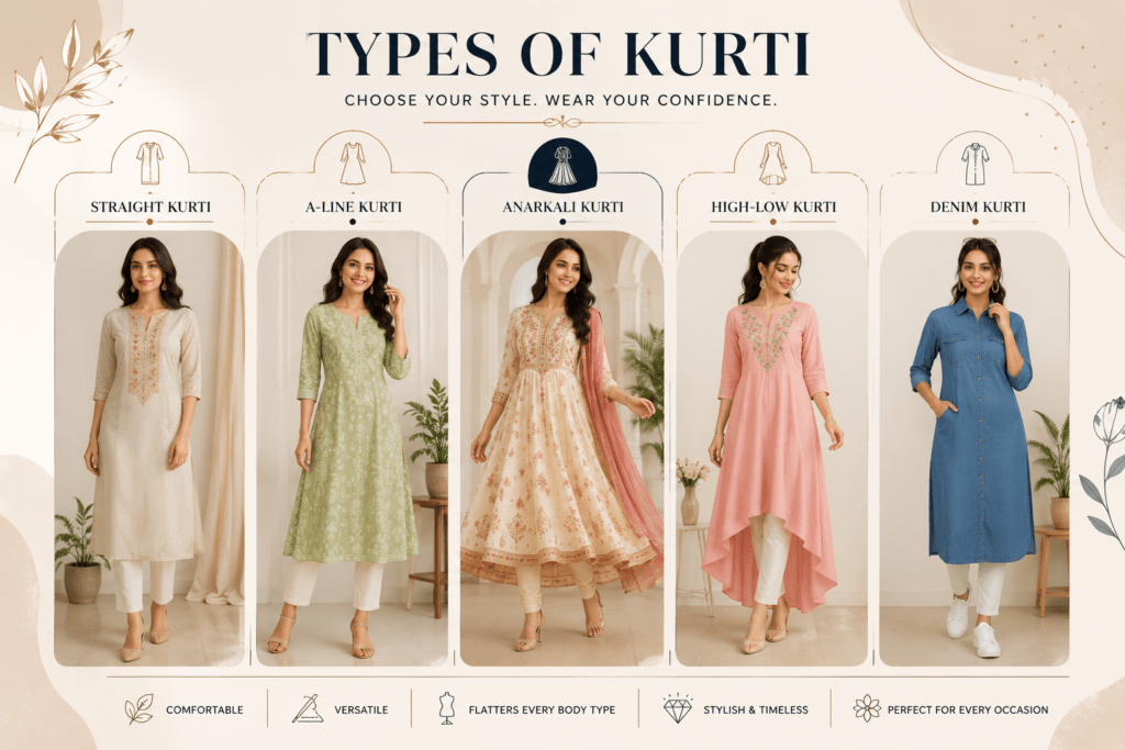 Kurti Guide Types of Kurti Worth Knowing