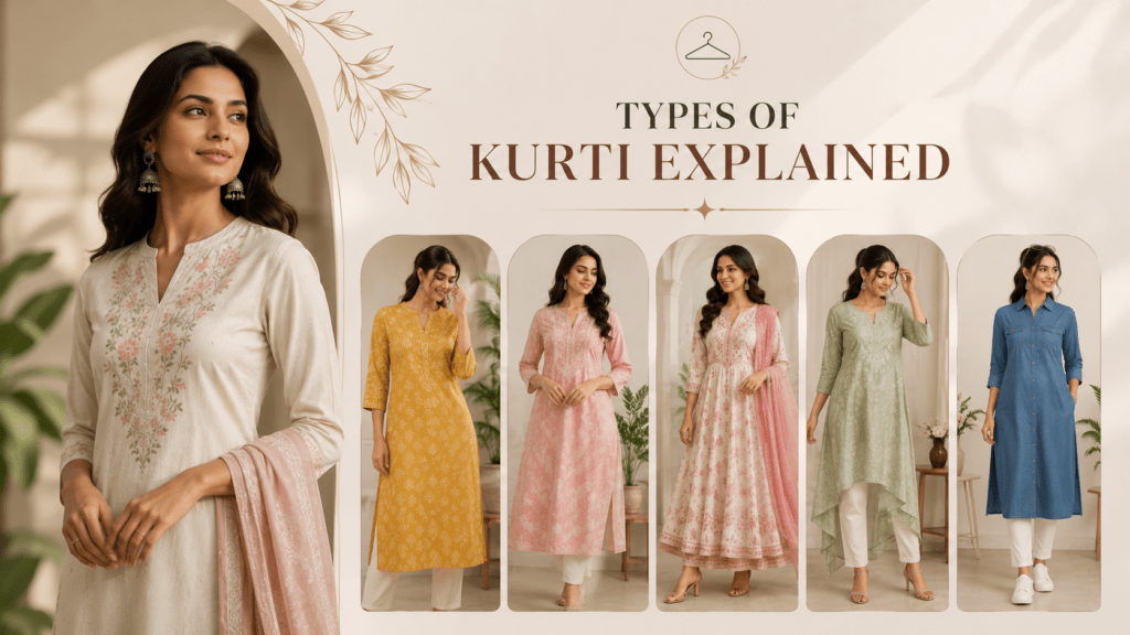 types of kurti